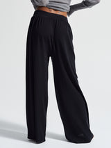 Seamless Basic Woolen Barbera | Merinowolle Pants Black