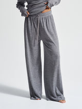 Seamless Basic Woolen Barbera | Merinowolle Pants Grey Melange