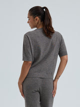 Seamless Basic Classic T-shirt | Wolle Kaschmir T-shirt Heather Mushroom