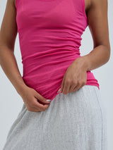 Seamless Basic Cotton Bella | Baumwolle Tank Top Berry Pink