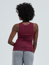 Seamless Basic Cotton Bella | Baumwolle Tank Top Burgundy