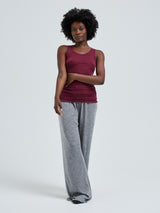 Seamless Basic Cotton Bella | Baumwolle Tank Top Burgundy