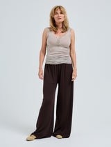 Seamless Basic Cotton Lacey | Baumwolle Tank Top Desert Melange