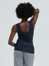 Seamless Basic Cotton Lacey | Baumwolle Tank Top Midnight