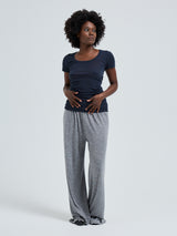 Seamless Basic Cotton Roseanna | Baumwolle S/S T-Shirt Midnight