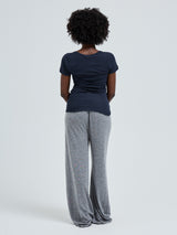 Seamless Basic Cotton Roseanna | Baumwolle S/S T-Shirt Midnight