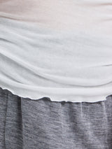 Seamless Basic Cotton Roseanna | Baumwolle S/S T-Shirt Off-White