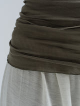 Seamless Basic Cotton Spaghetti | Baumwolle Strap Top Tea Leaf