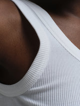 Seamless Basic Crush | Bio-Baumwolle Tank Top White
