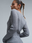 Elegante | Merinowolle - Grey Melange