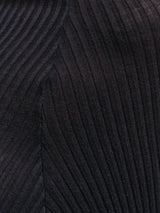 Seamless Basic Fiori | Merinowolle L/S T-Shirt Black