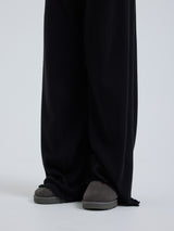 Seamless Basic Jacquard Pants | Baumwolle Pants Black