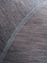 Seamless Basic Woolen Jade | Merinowolle L/S T-Shirt Grey Melange