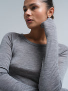 Woolen Jade | Merinowolle - Grey Melange