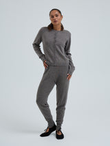 Seamless Basic Knitted leggings | Wolle Kaschmir T-shirt Heather Mushroom