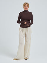 Seamless Basic Nouveau | Baumwolle Roll Neck Java