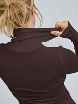 Seamless Basic Nouveau | Baumwolle Roll Neck Java