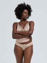 Seamless Basic Sheer Pantie | Seide 2-pack Panties Rosie Beige