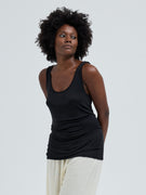 Sheer Tank | Seide - Black