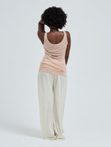 Seamless Basic Sheer Tank | Seide Tank Top Rosie Beige