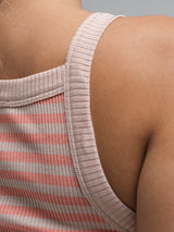 Seamless Basic Silky Daze | Seide Strap Top Dark sand/Burnt orange