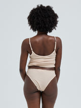 Seamless Basic Silky Dulce | Seide 2-pack Panties Rosie Beige