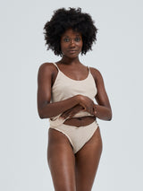 Seamless Basic Silky Dulce | Seide 2-pack Panties Rosie Beige