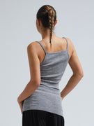 Woolen Viola | Merinowolle - Grey Melange