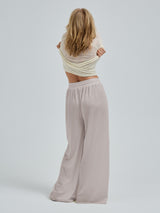 Seamless Basic Woolen Barbera | Merinowolle Pants Beige