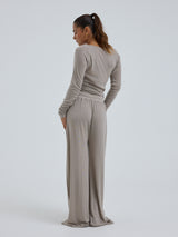 Seamless Basic Woolen Barbera | Merinowolle Pants Beige
