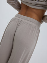 Seamless Basic Woolen Barbera | Merinowolle Pants Beige