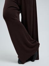 Seamless Basic Woolen Barbera | Merinowolle Pants Dark Brown
