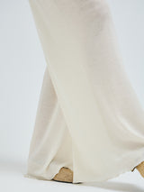 Seamless Basic Woolen Barbera | Merinowolle Pants Off-White