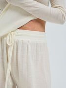 Woolen Barbera | Merinowolle - Off-White