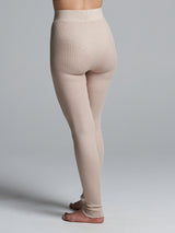 Seamless Basic Silky Alba | Seide Legging Rosie Beige