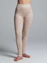 Seamless Basic Silky Alba | Seide Legging Rosie Beige