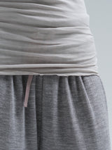 Seamless Basic Cotton Lacey | Baumwolle Tank Top Grey