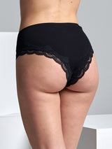 Seamless Basic Hips | Bio-Baumwolle 2-pack Panties Black
