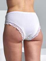 Seamless Basic Hips | Bio-Baumwolle 2-pack Panties White