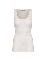 Seamless Basic Woolen Isa | Merinowolle Tank Top Off-White