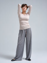 Seamless Basic Silky Jade | Seide Blouse Rosie Beige