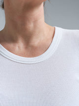 Seamless Basic Allure | Bio-Baumwolle L/S T-Shirt White