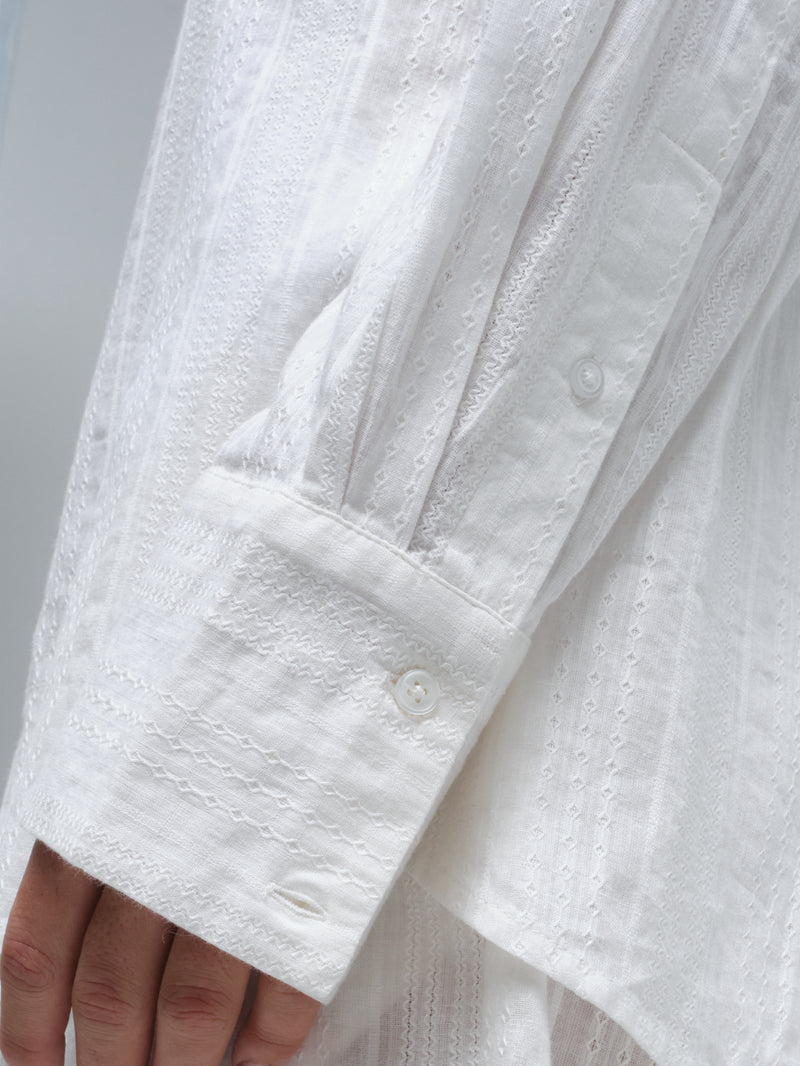 Seamless Basic Amalfi | Baumwolle Shirt Off-White