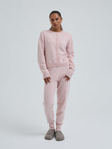 Seamless Basic Classic Cardigan | Wolle Kaschmir Cardigan Powder Pink