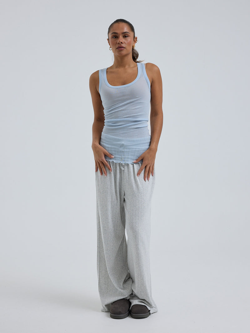 Seamless Basic Cotton Bella | Baumwolle Tank Top Hazy Sky