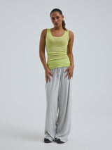 Seamless Basic Cotton Bella | Baumwolle Tank Top Neon Yellow