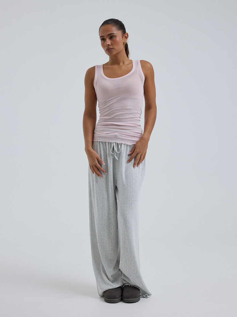 Seamless Basic Cotton Bella | Baumwolle Tank Top Pale Rose