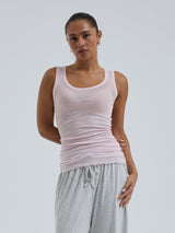 Seamless Basic Cotton Bella | Baumwolle Tank Top Pale Rose
