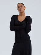 Cotton Cardy | Baumwolle - Black