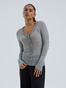 Cotton Cardy | Baumwolle - Grey Melange